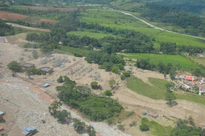 La noche de la avalancha cayó agua como por 10 días