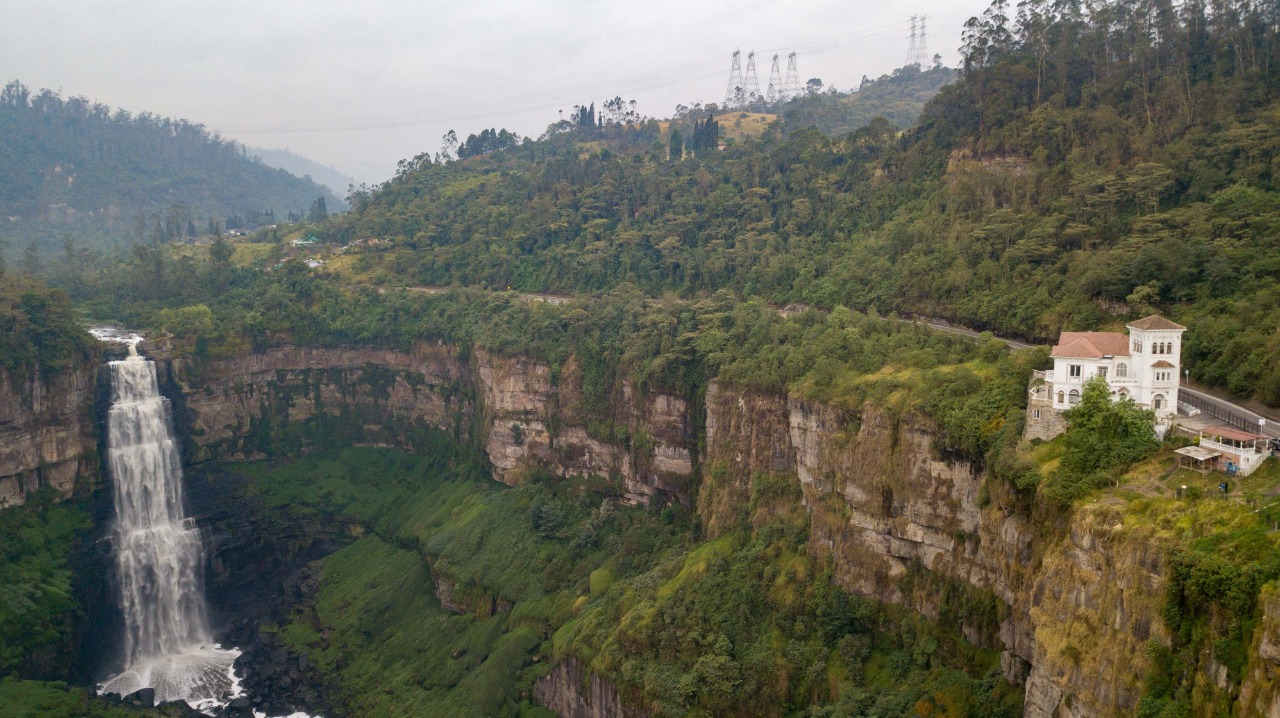 Salto de Tequendama, Cundinamarca, Colombia. Fotografía: Juan Fernando Betancur @MinAmbienteCo