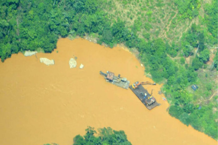 El 66 % de la minería aluvial de oro en Colombia es ilegal