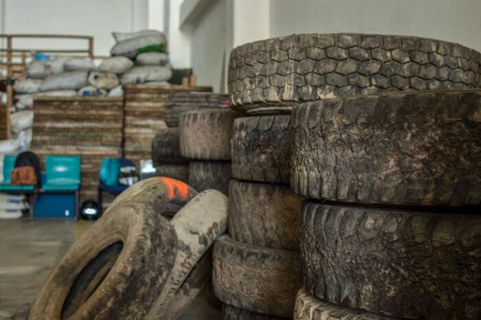 Contra contaminación ambiental, crean centro de acopio de llantas usadas en el Meta