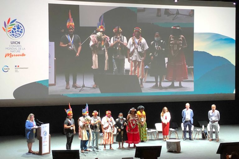 Pueblos Indígenas en Congreso Mundial de la Naturaleza. Foto: UICN