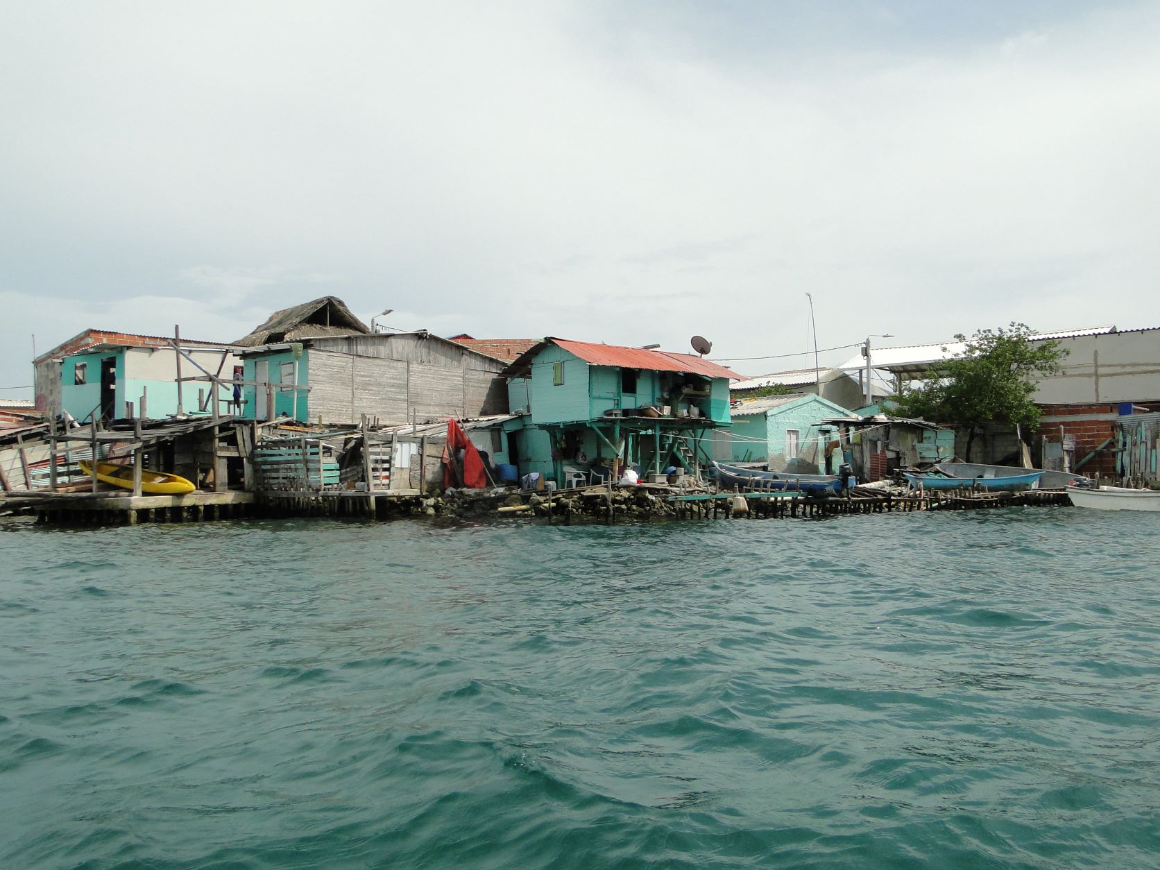 Santa Cruz del Islote una isla artificial vulnerable al cambio