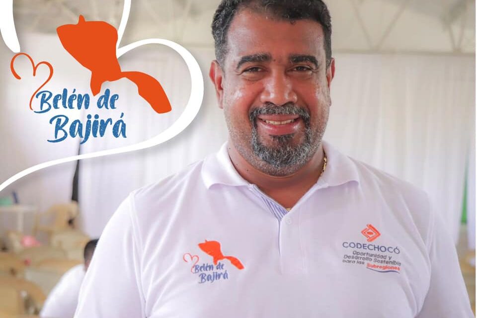 Arnold Alexander Rincón López, director de Codechocó. Imagen Facebook Arnold Rincón L.