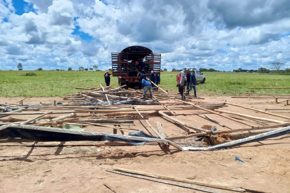 Comunidad indígena sikuani de Barrulia fue desalojada una acción que vulneró sus derechos territoriales Foto: Comunidad Barrulia