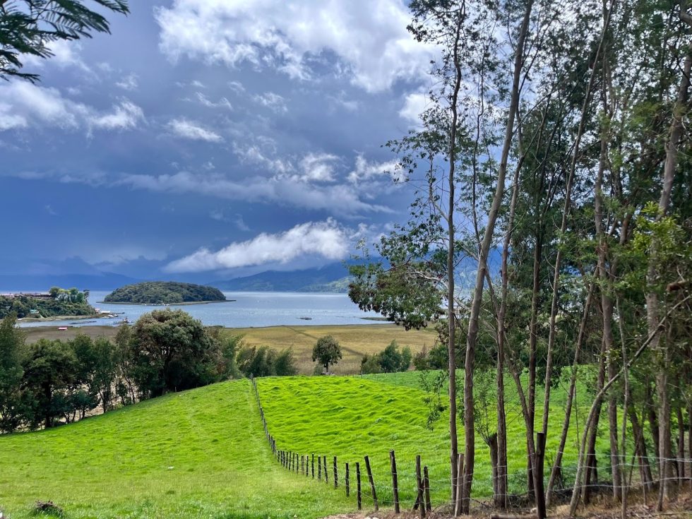 Paisaje Corregimiento de El Encano – Laguna de La Cocha. Foto: Andrés E. Mora-Rivera