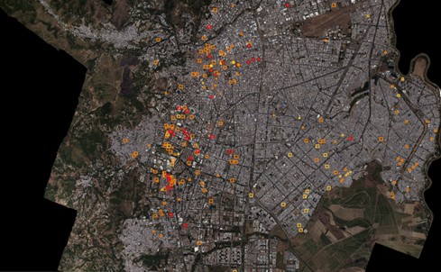 Ya está disponible la imagen de Cali en su zona urbana.