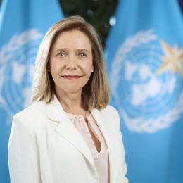 Celeste Saulo, secreataria general OMM. Foto: OMM
